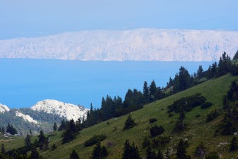 Pogled na Jadransko more, Nacionalni park Sjeverni Velebit